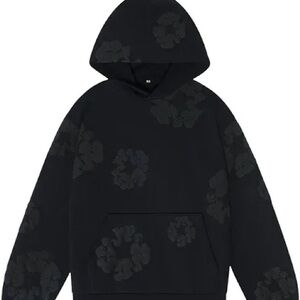 Black denim tears hoodie